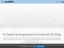 Tablet Screenshot of pc-woelfl.de
